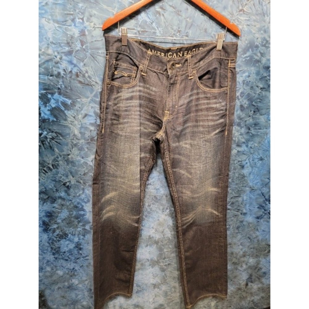 American Eagle Men's Blue Jeans